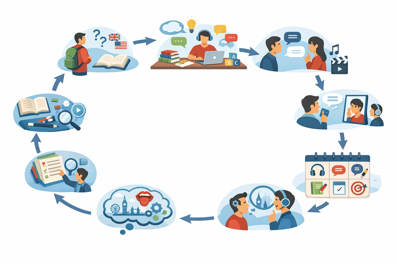 آموزش مکالمه انگلیسی از صفر